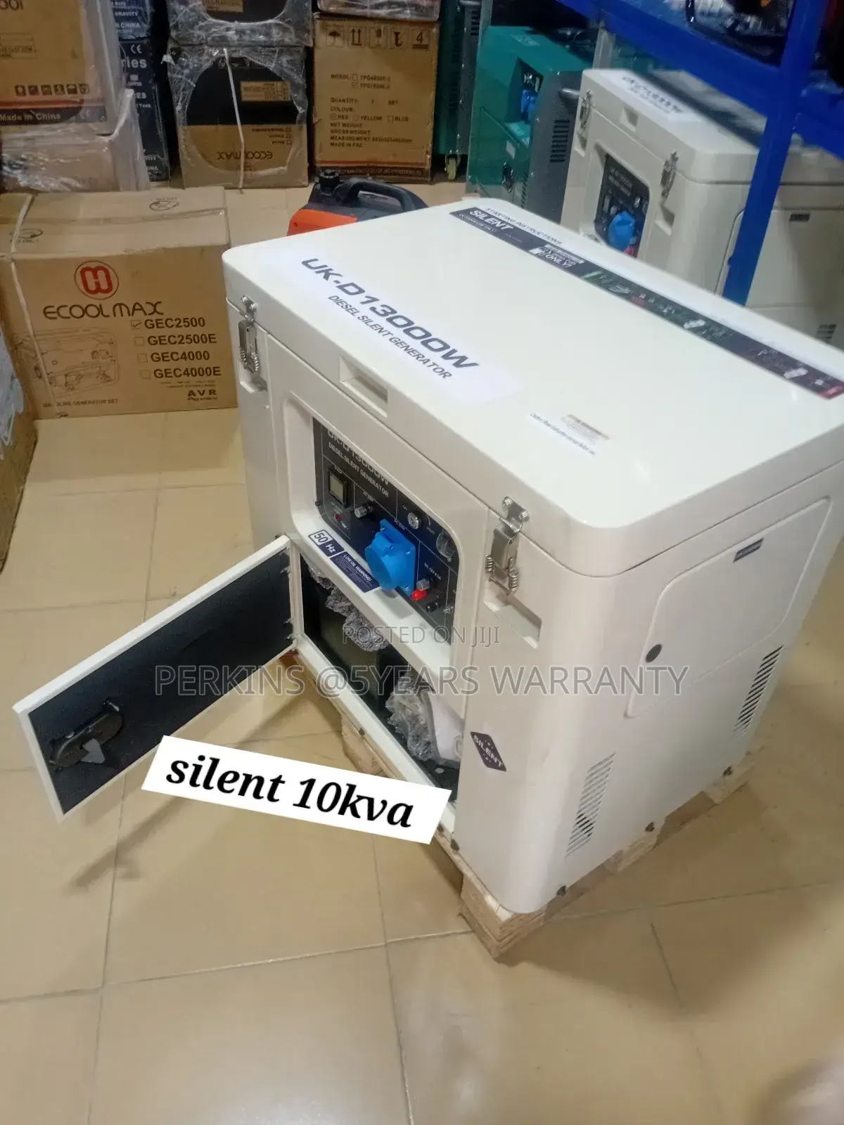Reliable 10kva Diesel Silent Ecoolmax Generator UK Model UK