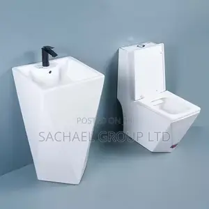 Classic Water Closet With Basin