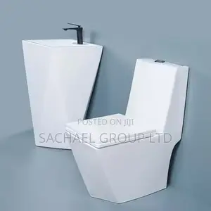 Classic Water Closet With Basin