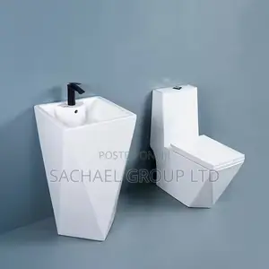 Classic Water Closet With Basin