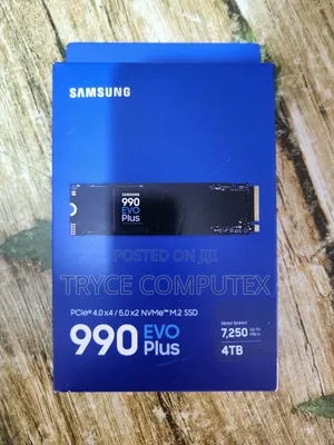 4tb Samsung 990 Evo Plus Nvme M.2 for Laptop and Desktop