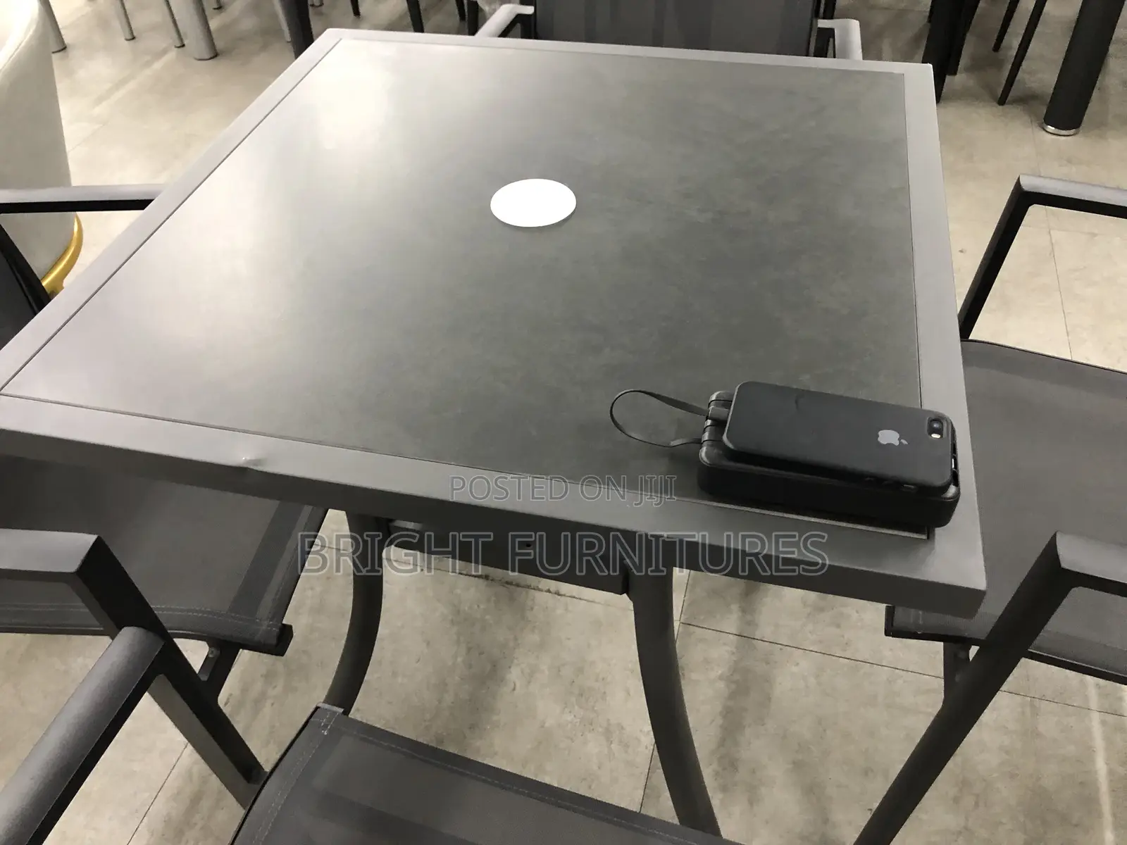 Foreign Quality Outdoor Table With Four Chairs