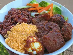 Home Made Special Waakye and T.Z
