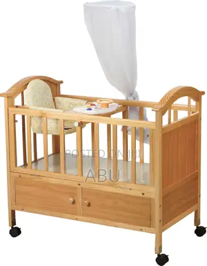 Wooden Baby Cot