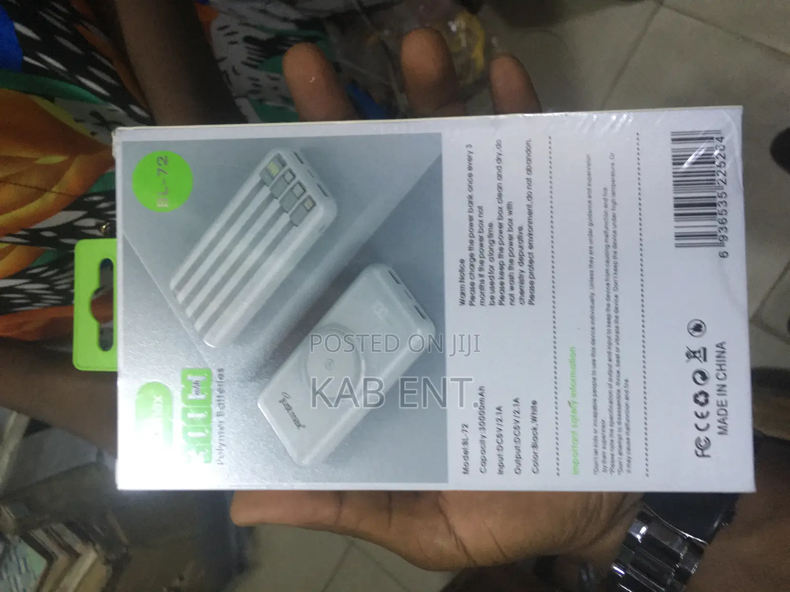 30000 Mah Capacity Power Bank.