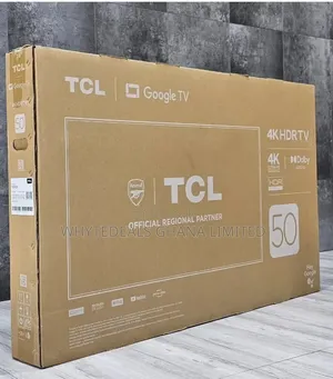 P755 TCL 50” Android Smart Led| 4K Uhd| 120hz|Gamers Tv|2025