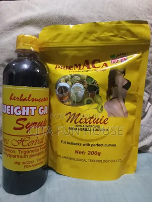 Pure Maca + Aguaje With Weight Gain Syrup (Buttocks /Curve)