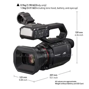 Panasonic HC-X2000 Pro Camcorder -Compact Design