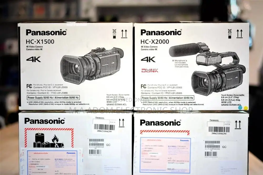 Panasonic HC-X2000 Pro Camcorder - Ready to Shoot!