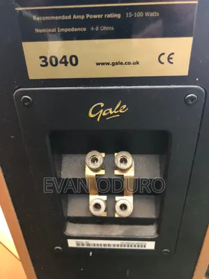 Powerful UK Brand Made Gale Floor Stand Speakers