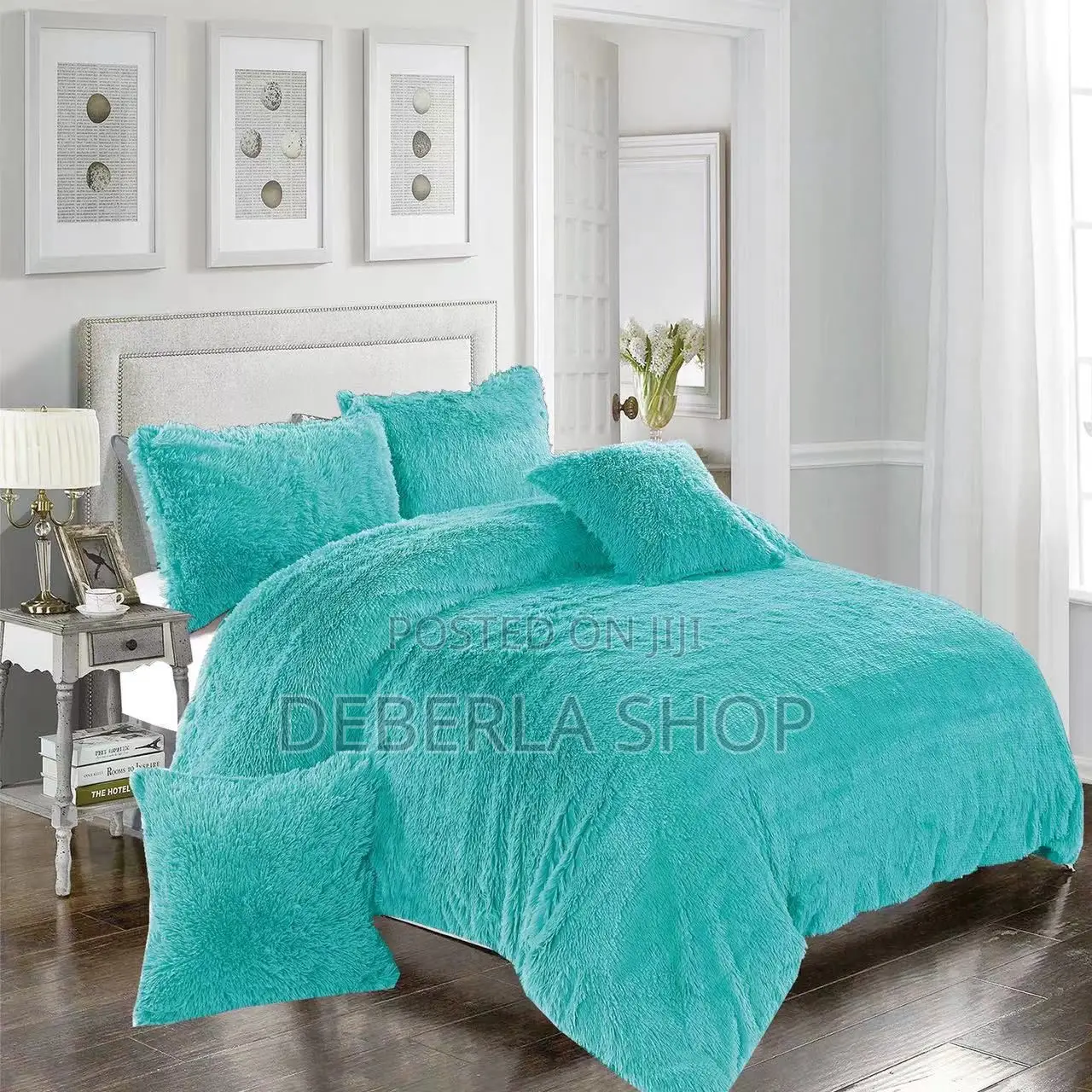 Fluffy Duvet Set Plain