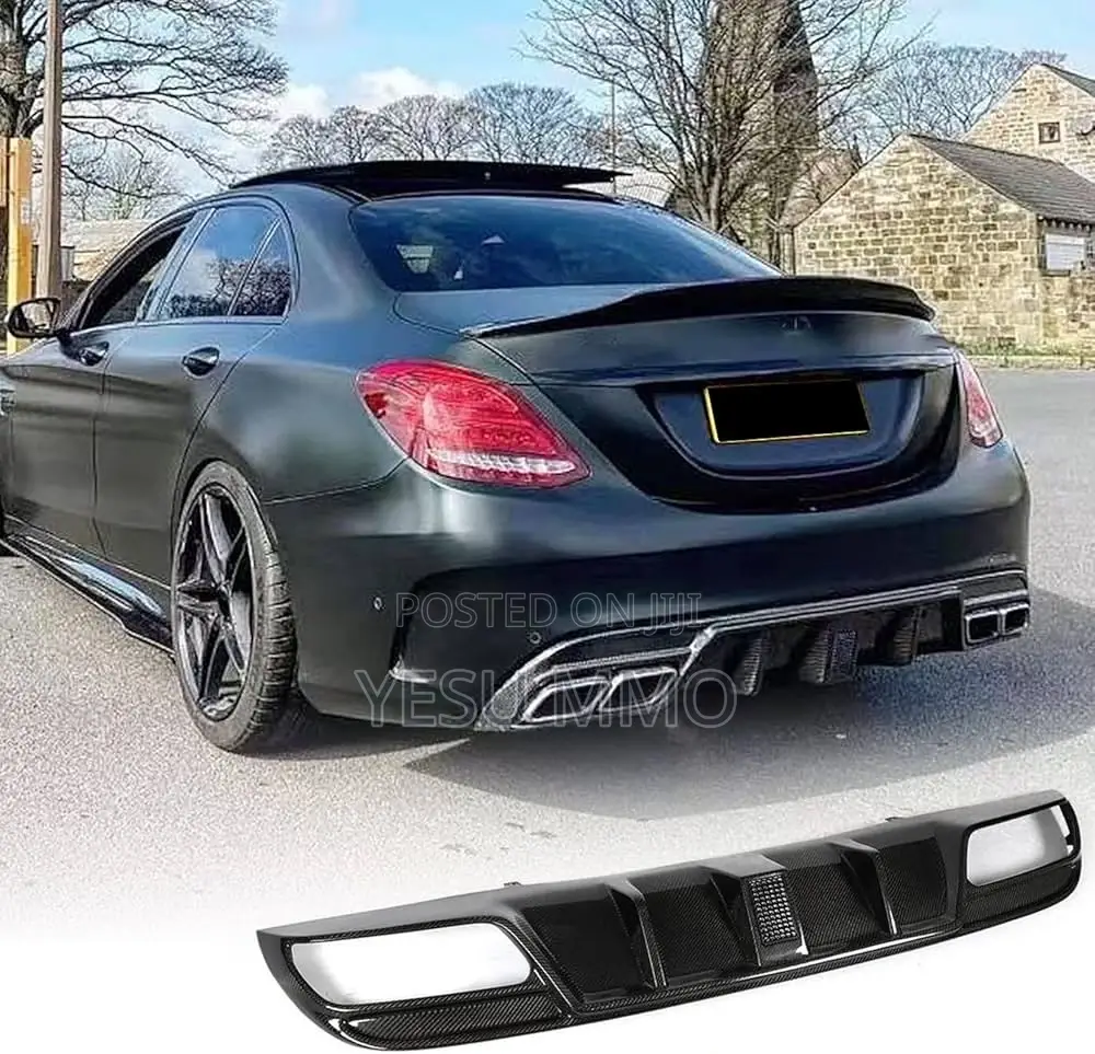 Mercedes Benz C300 Rear Back Bumper Diffuser