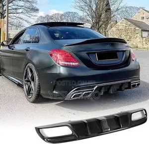 Mercedes Benz C300 Rear Back Bumper Diffuser