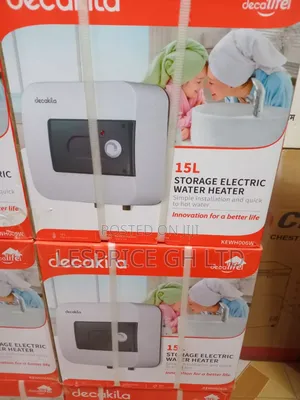 Enjoy Comfort With Decakila 15L Electric Water Heater!