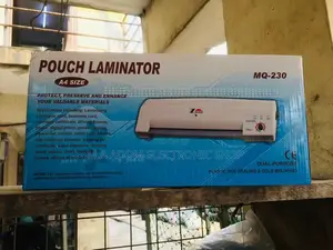 Simple Effective Pouch Laminator - A4 ID Cards