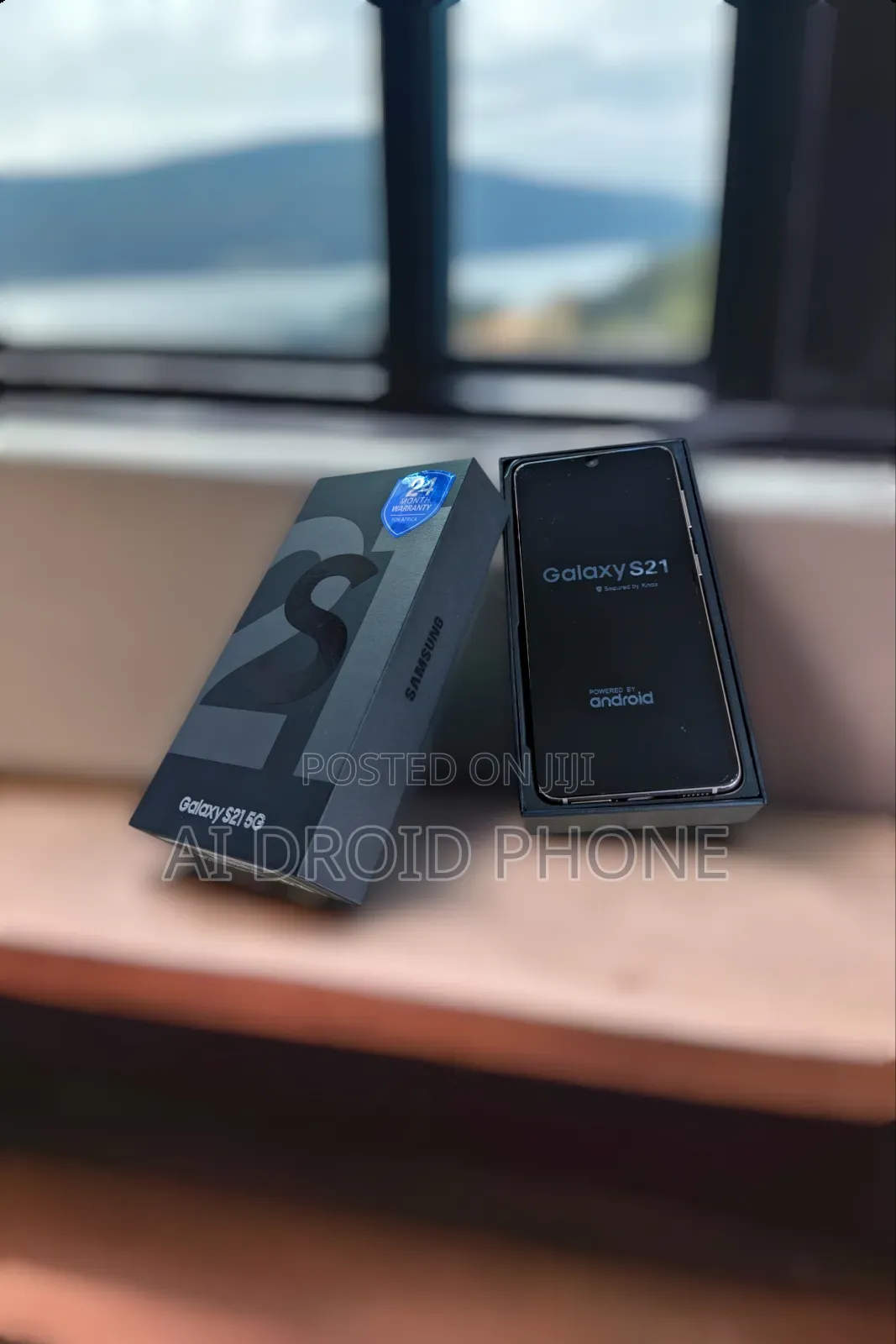 New Samsung Galaxy S21 5G 128 GB Silver
