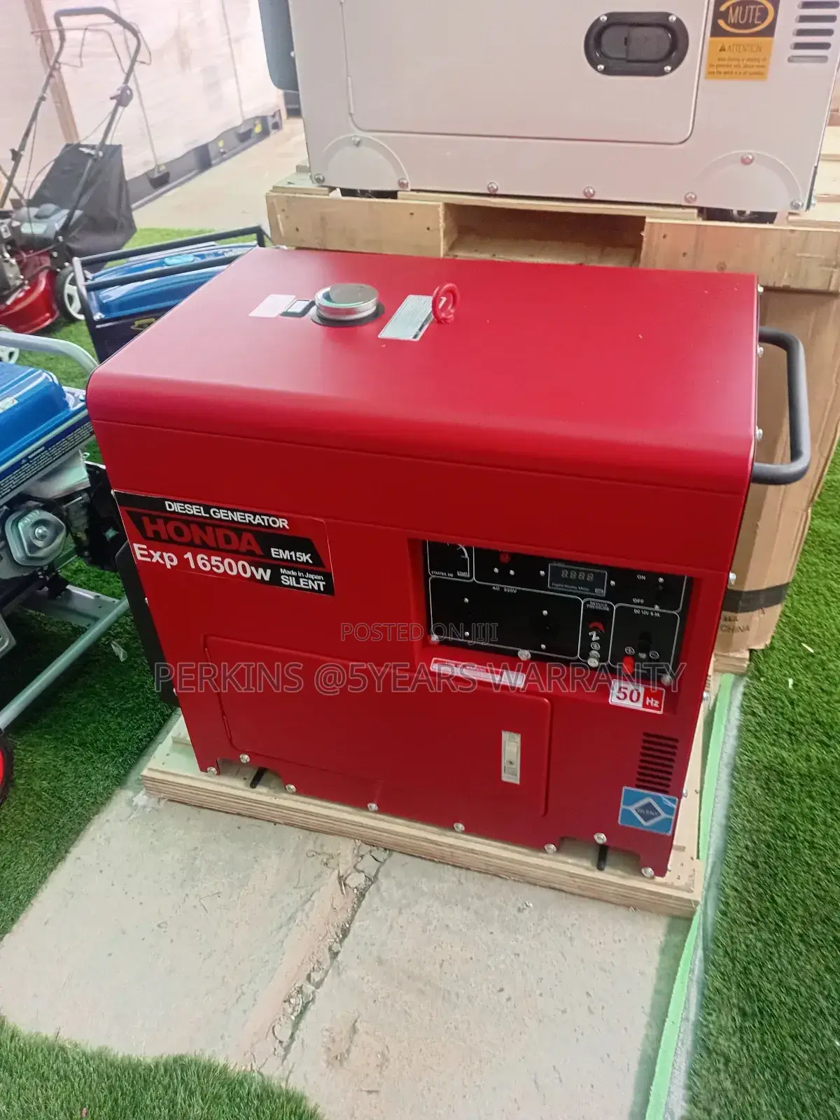 Wheels and Handle 15kva Diesel Silent Generator 16500wats Ja