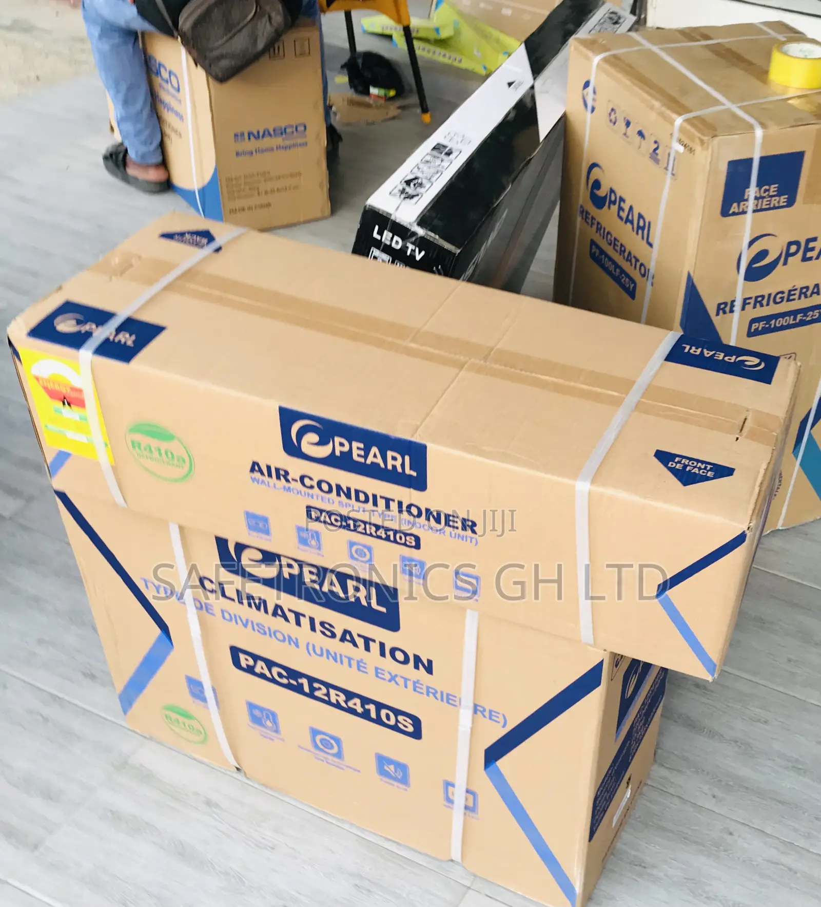 White Chill Pearl Slim Design 1.5 Hp Split Gas Ac