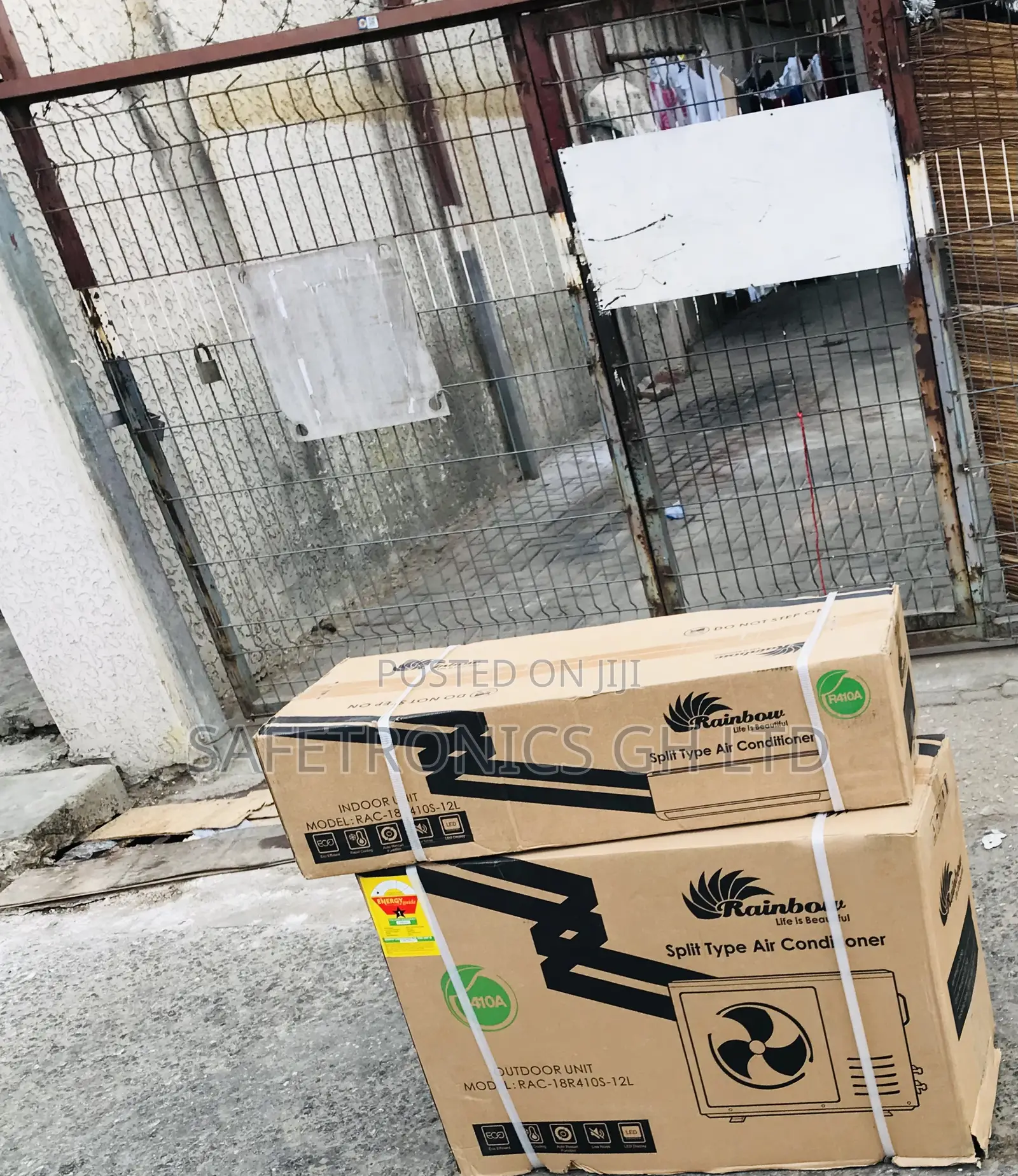 High Density Rainbow 1.5 Horse Power Split Gas AC