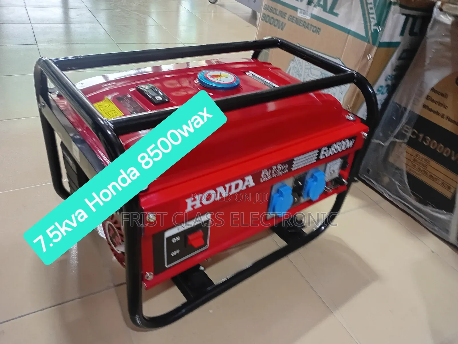 Made in Japan 7.5kva 8500wax Honda Generator Petrol