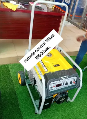 Large Fuel Tank Kemage Generator 15kva 16500wax Silent