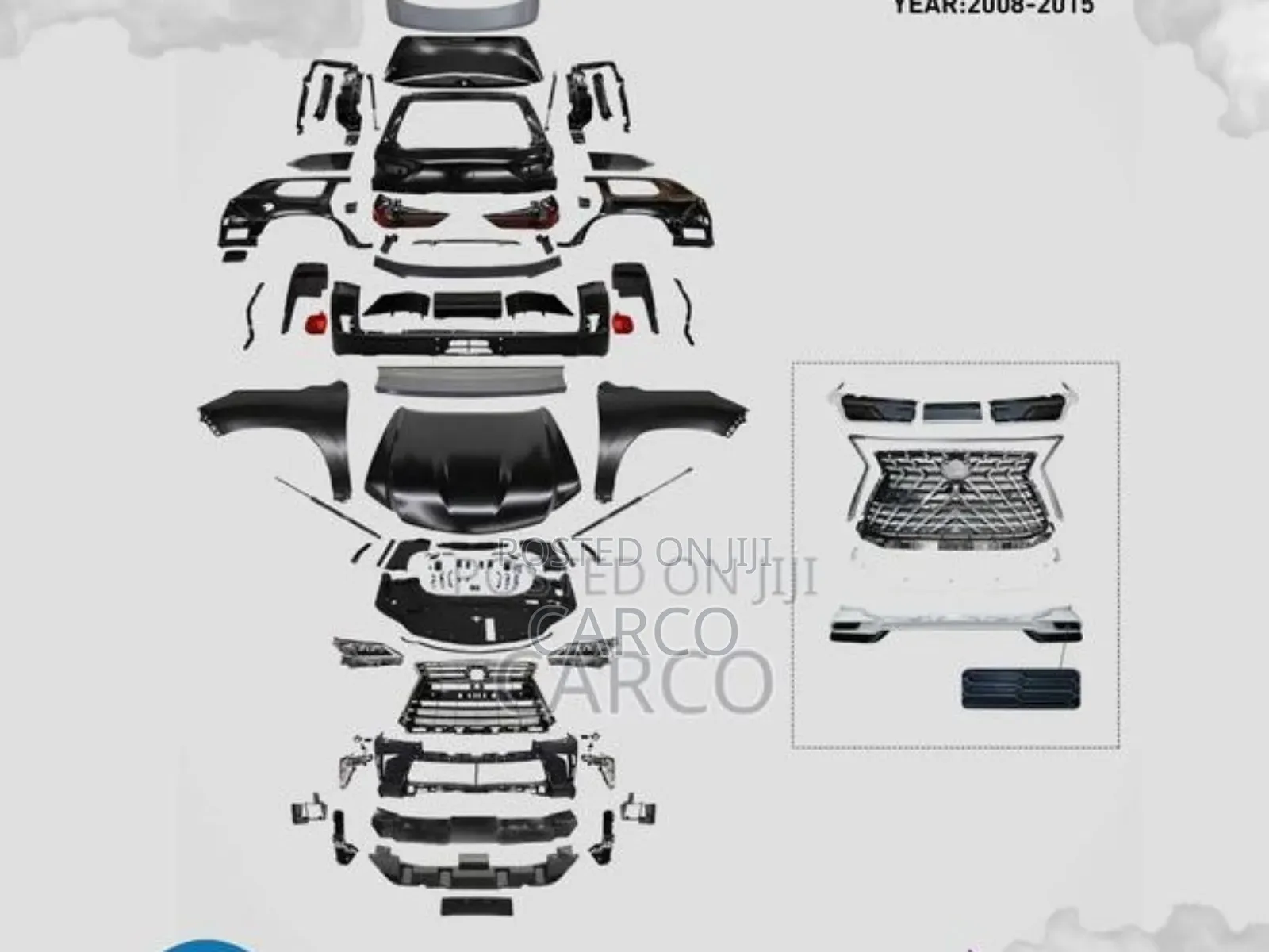 Lexus 570 Bodykit