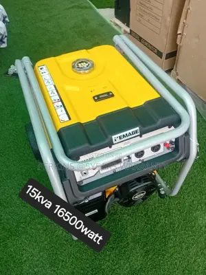 Single Phase 15kva 16500wats Pertrol Kemage Generator Japan