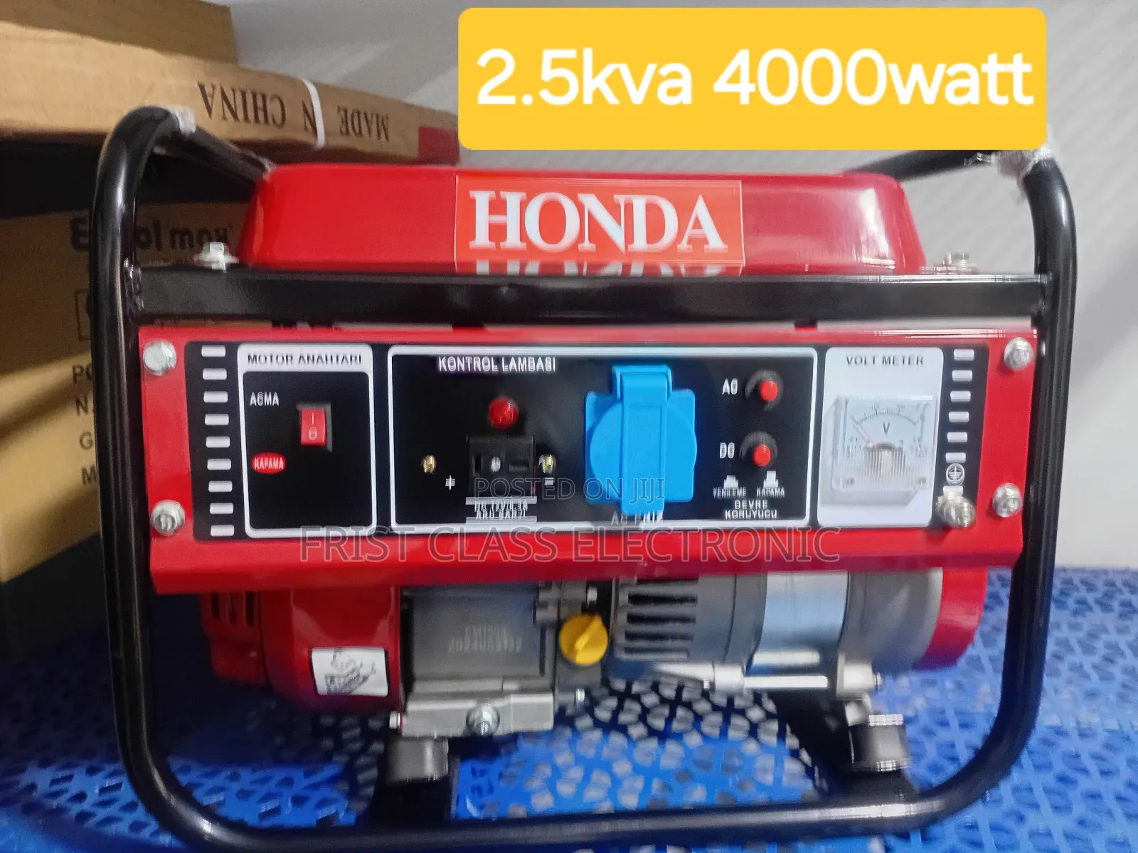 4000watt Honda Generator 2.5kva Petrol Generator Pull Start