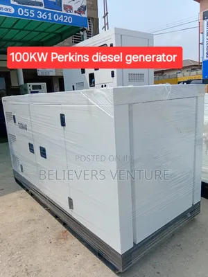 Durable 3 Phase 100kva Perkins Diesel Generator Easy Start