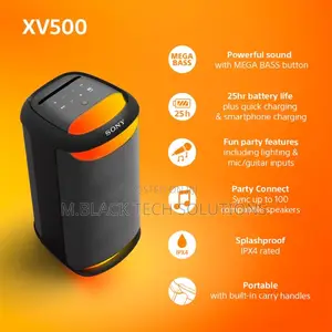Sony XV500 X-Series Wireless Party Speaker