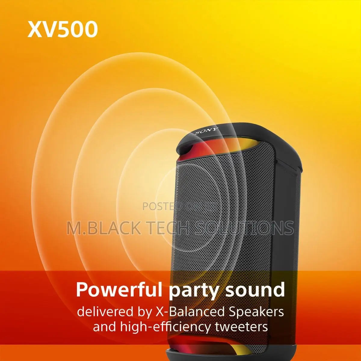 Sony XV500 X-Series Wireless Party Speaker