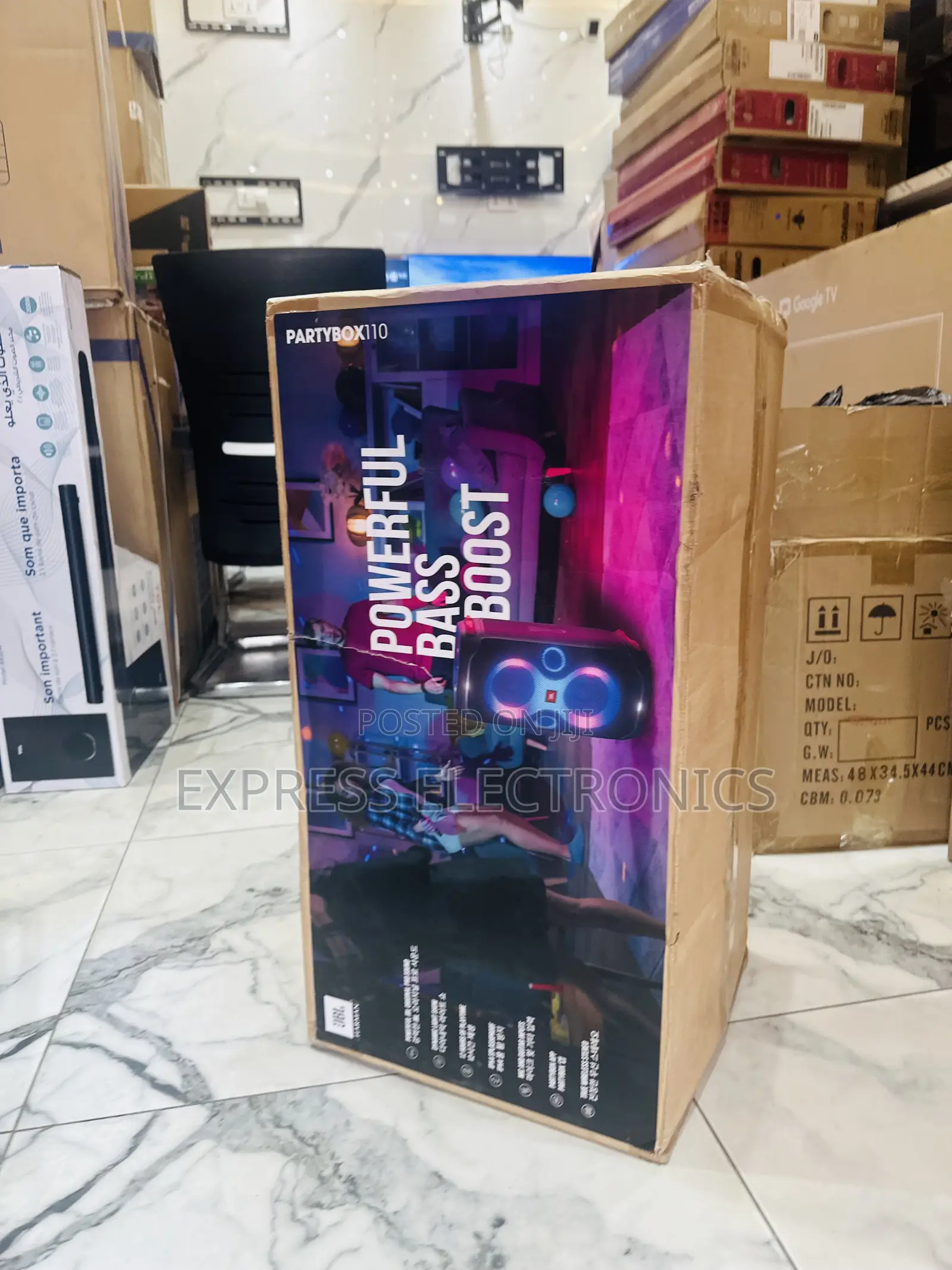 Volume Voyage Bluetooth Speaker JBL Partybox 110