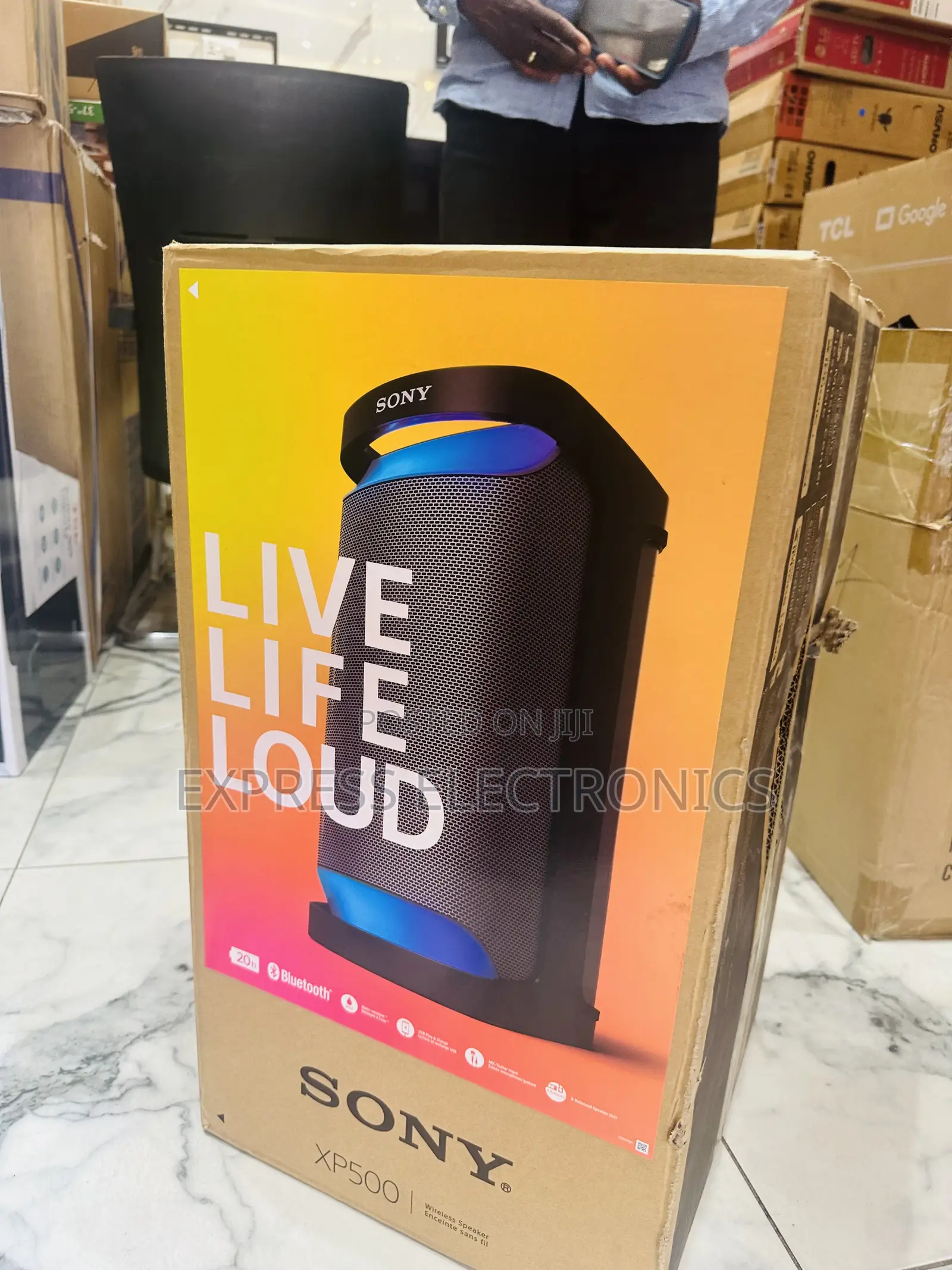 Sound Waves  Bluetooth Speaker Sony XP500