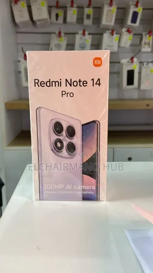 New Xiaomi Redmi Note 14 Pro 256 GB Black