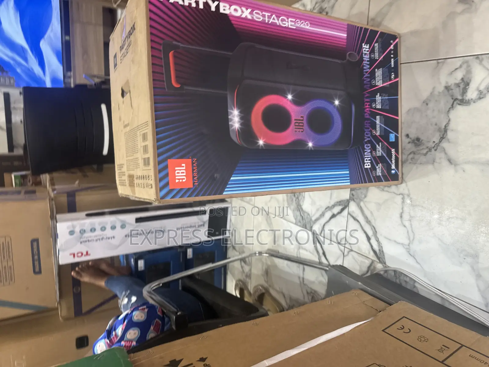 Acoustic Aura JBL Partybox 320 Bluetooth Speaker