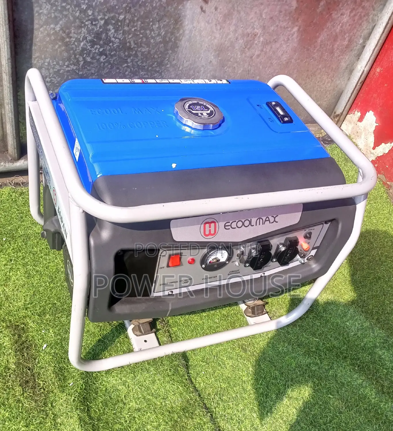 Super Strong Ecoolmax Petrol 7.5kva Geneset 8500w Geneset