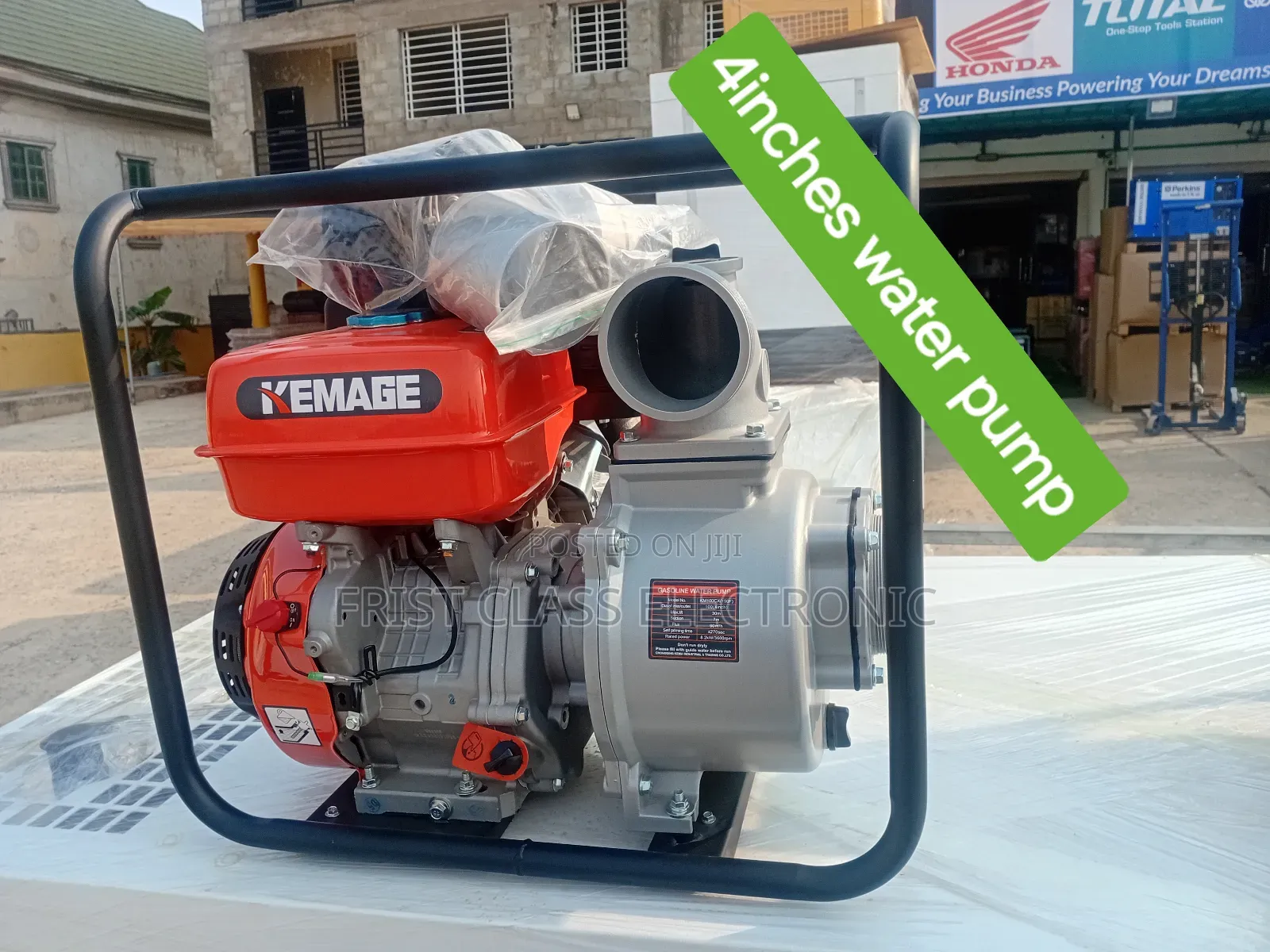 4inches Kemage Petrol Water Pump Machine 15.0hp