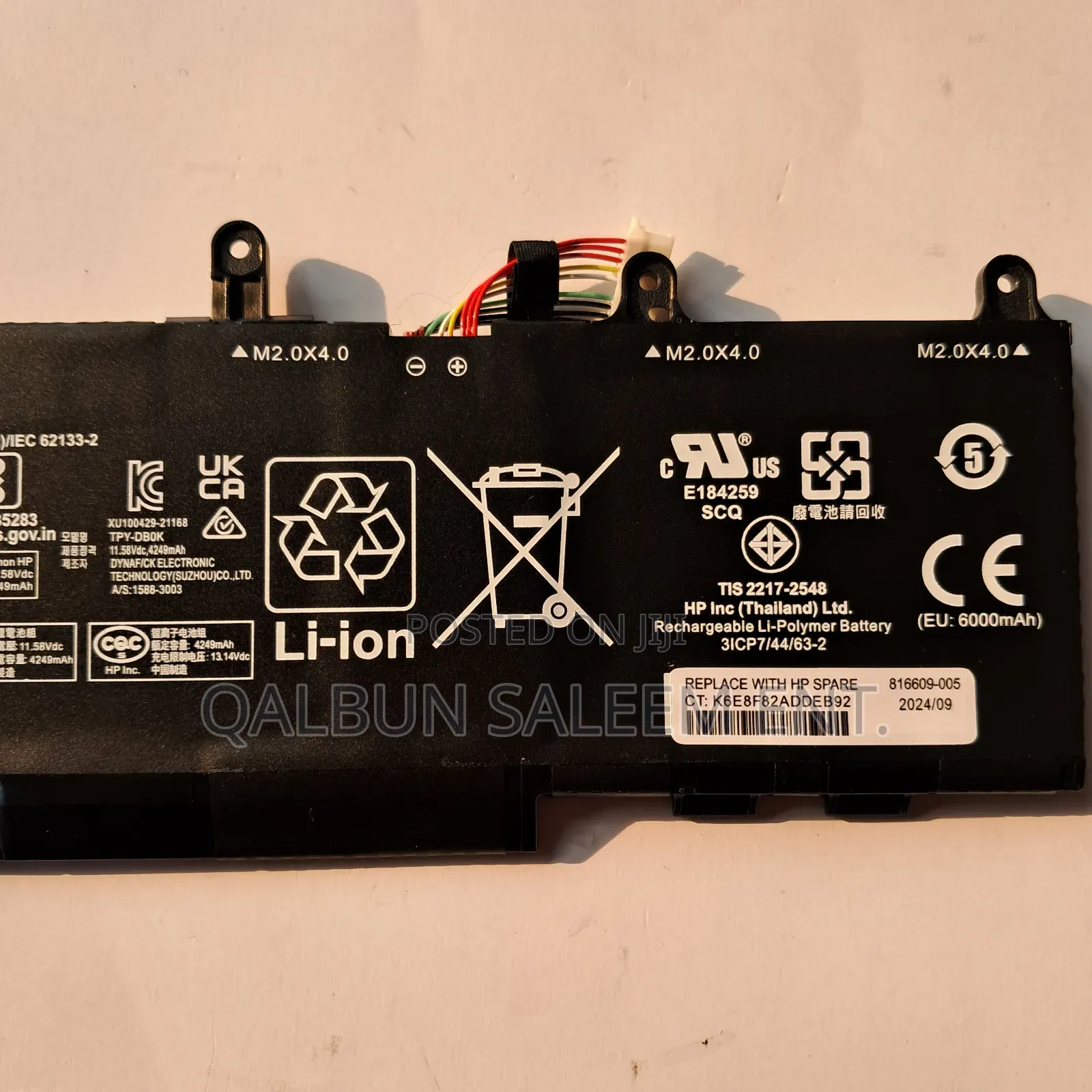 HP Wp03xl Elitebook 830 840 845 865 G9 G10 X360 1040 G9 G10