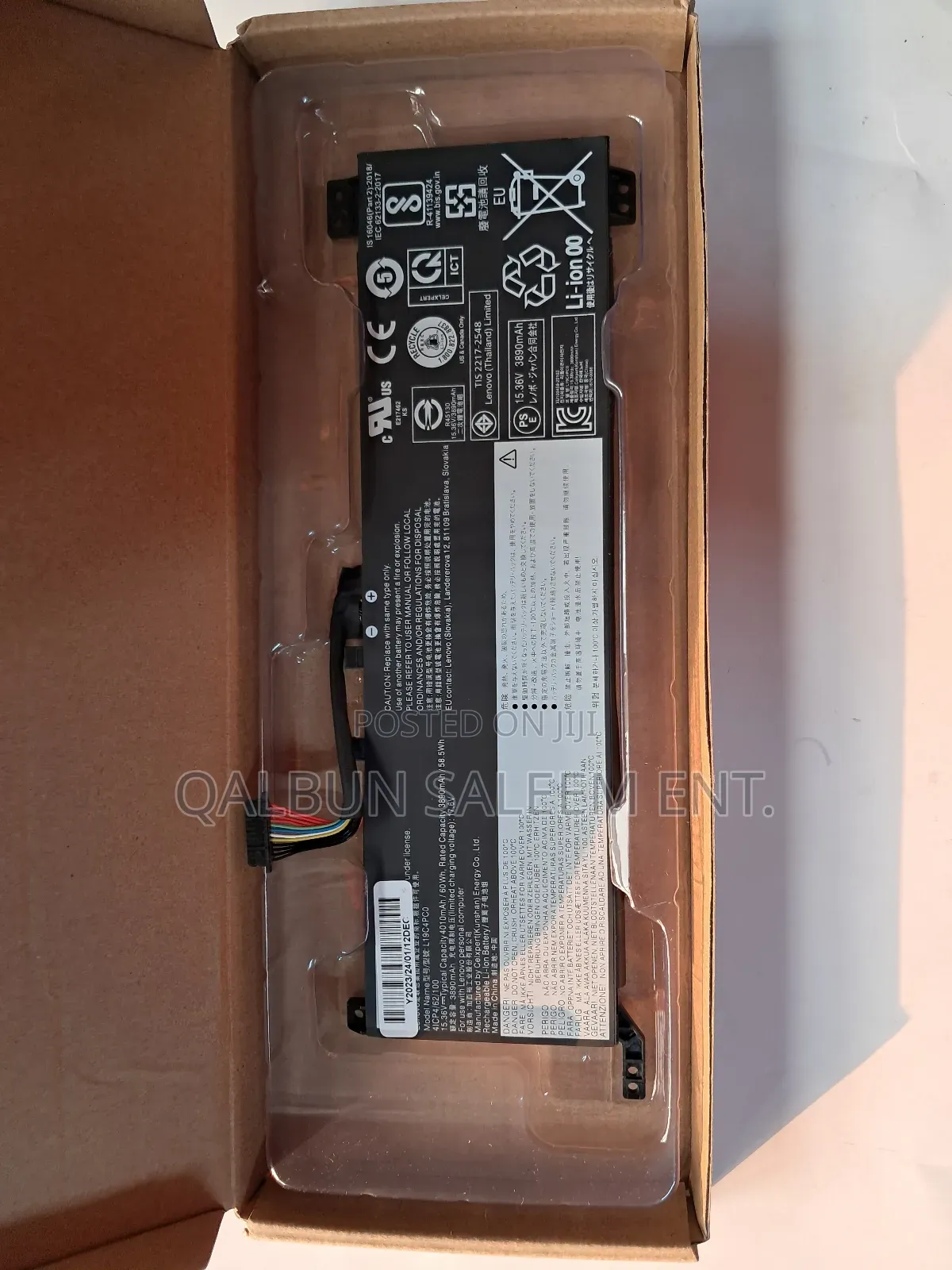 Lenovo L19C4PC0 Legion 5-15imh05 5-15arh05 Series Battery