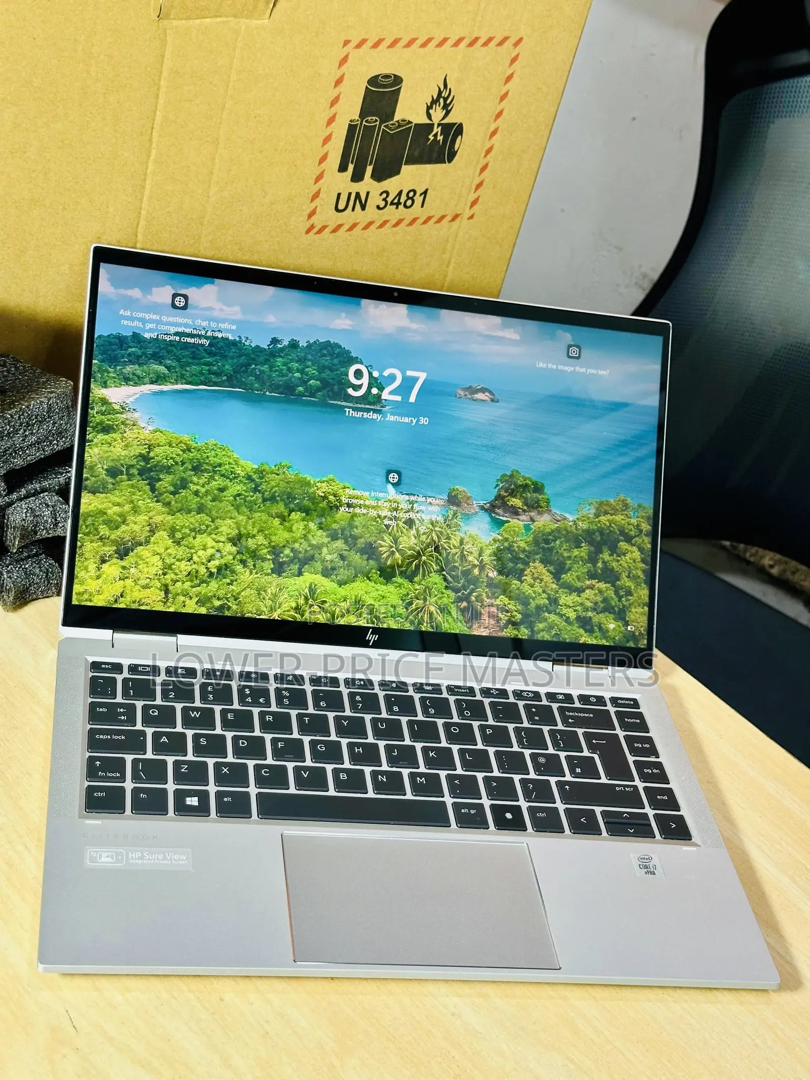 New Laptop HP EliteBook X360 1040 G7 32GB Intel Core I7 SSD 512GB