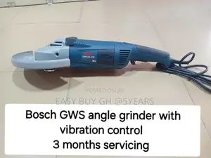 Multi Purpose Bosch GWS 600 Angle Grinder Vibration Control