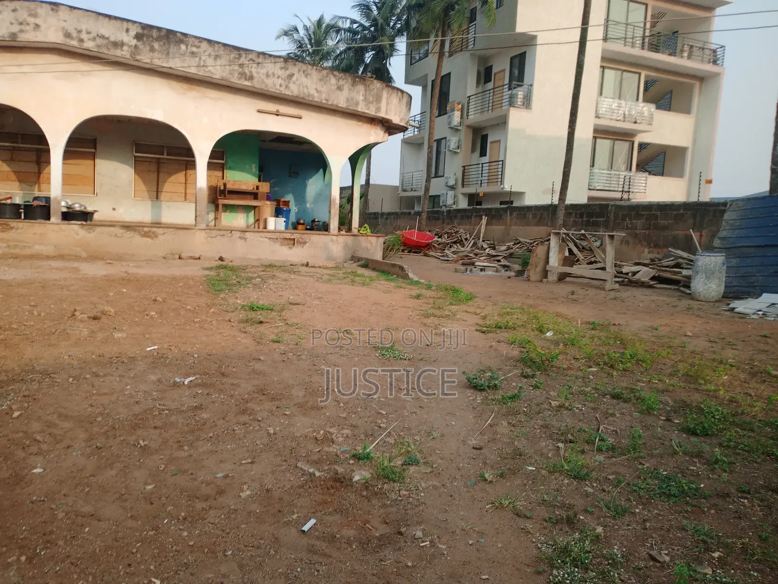 1 Acre Land on Side of Main Road West Legon