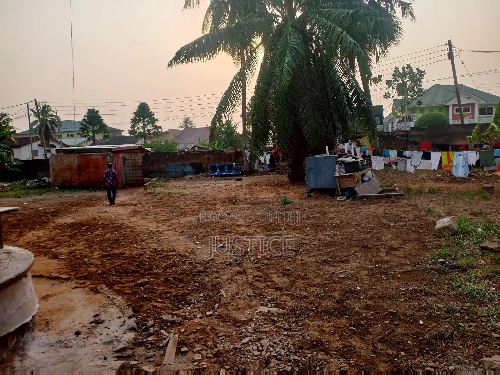 1 Acre Land on Side of Main Road West Legon