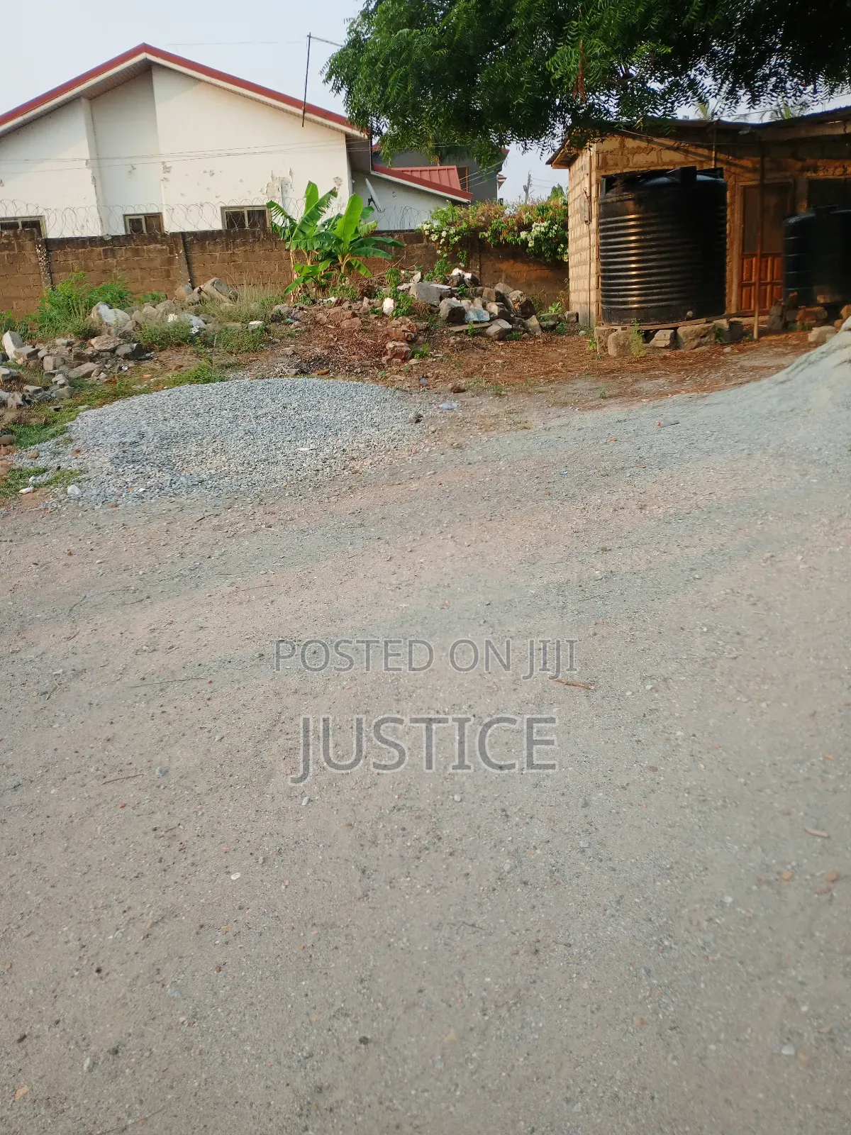 1 Acre Land on Side of Main Road West Legon