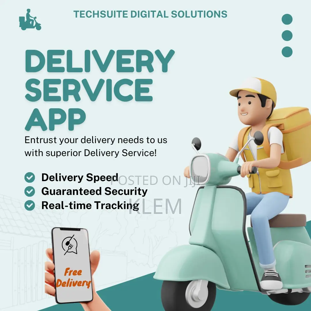 On Demand Delivery Services Mobile App