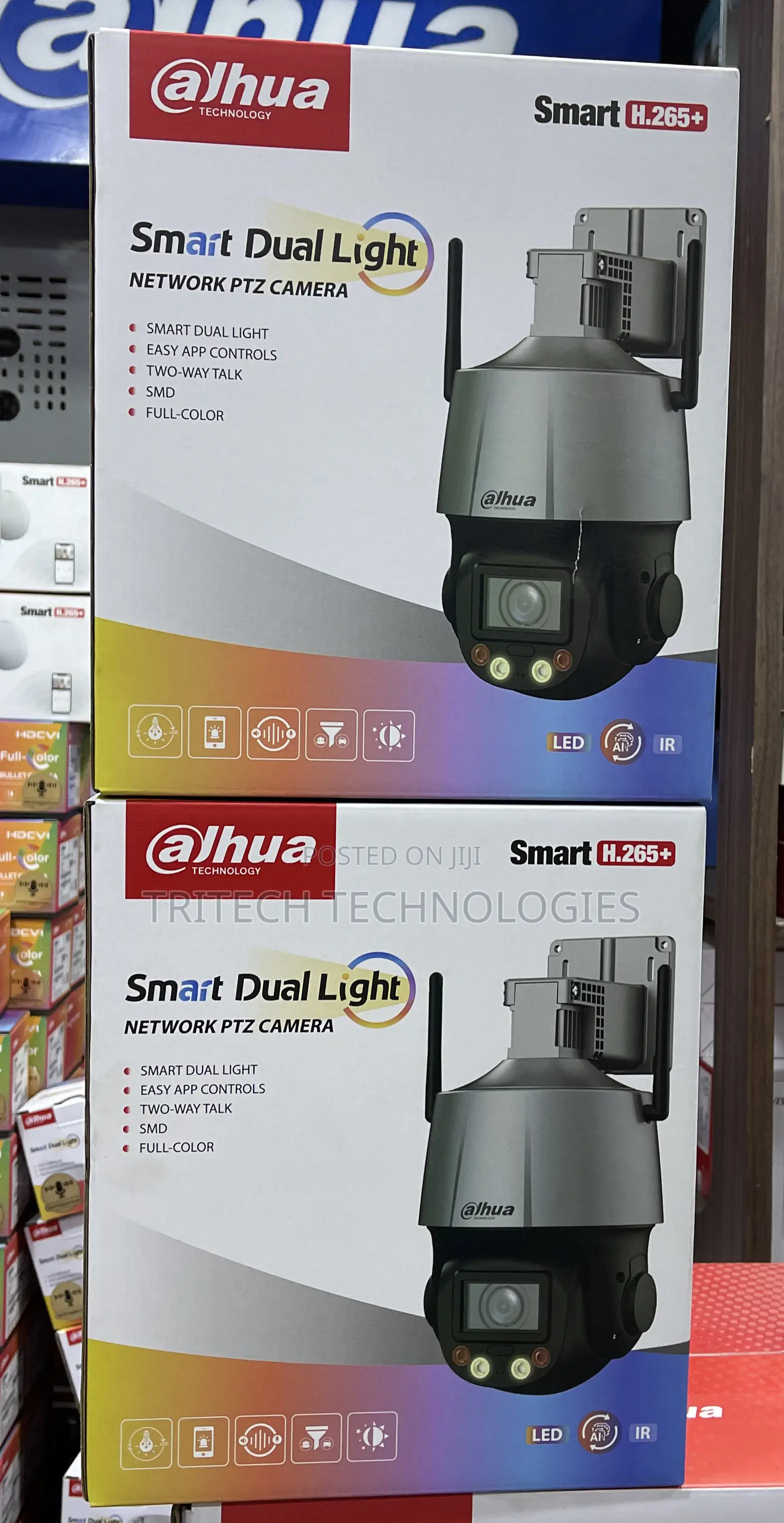 Dahua Ip/Wifi 4mp PTZ Dual Light Camera Sd3c405db-Gny-Aw-Pv