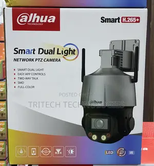 Dahua Ip/Wifi 4mp PTZ Dual Light Camera Sd3c405db-Gny-Aw-Pv