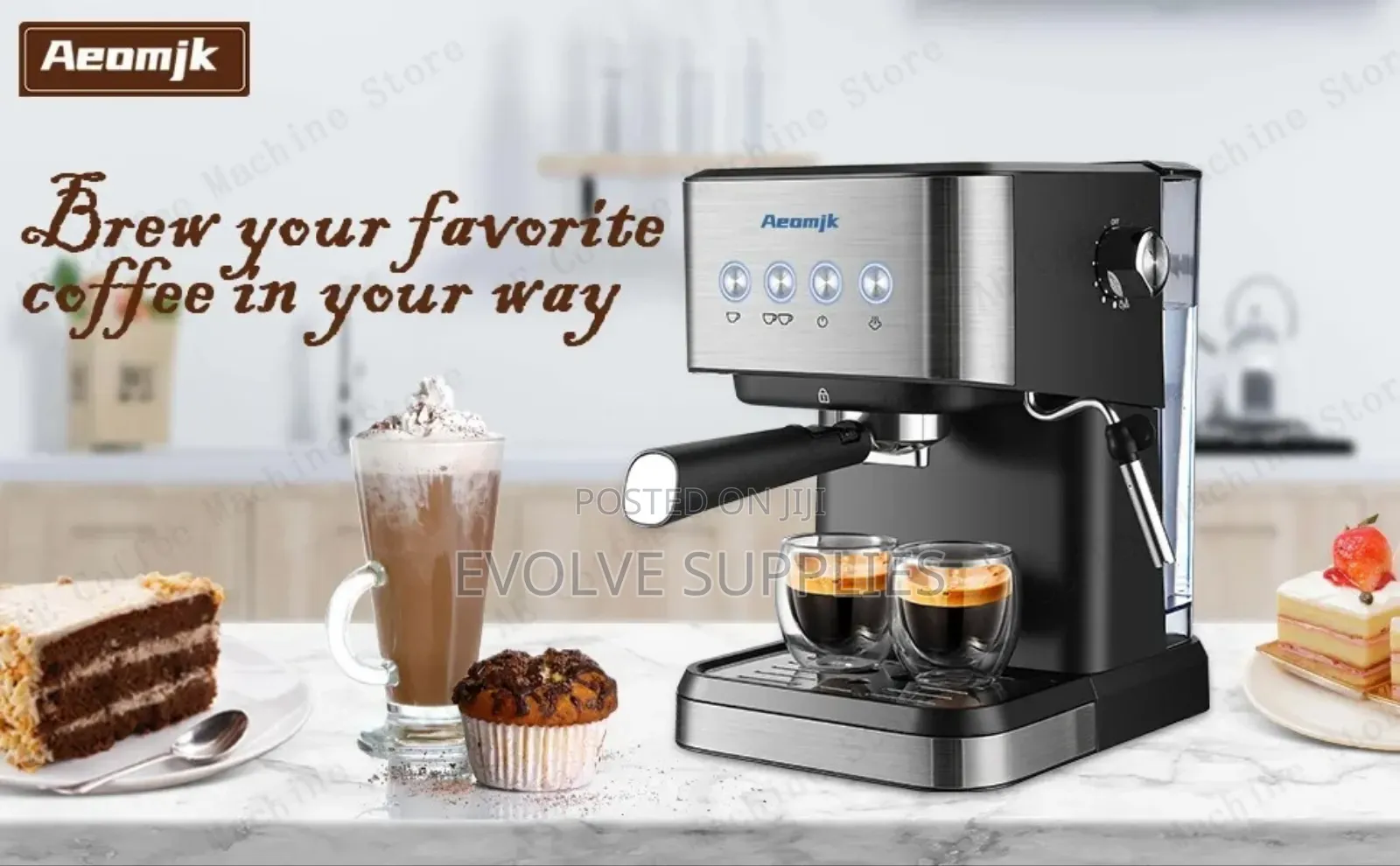 20 Bar Espresso Coffee Machine