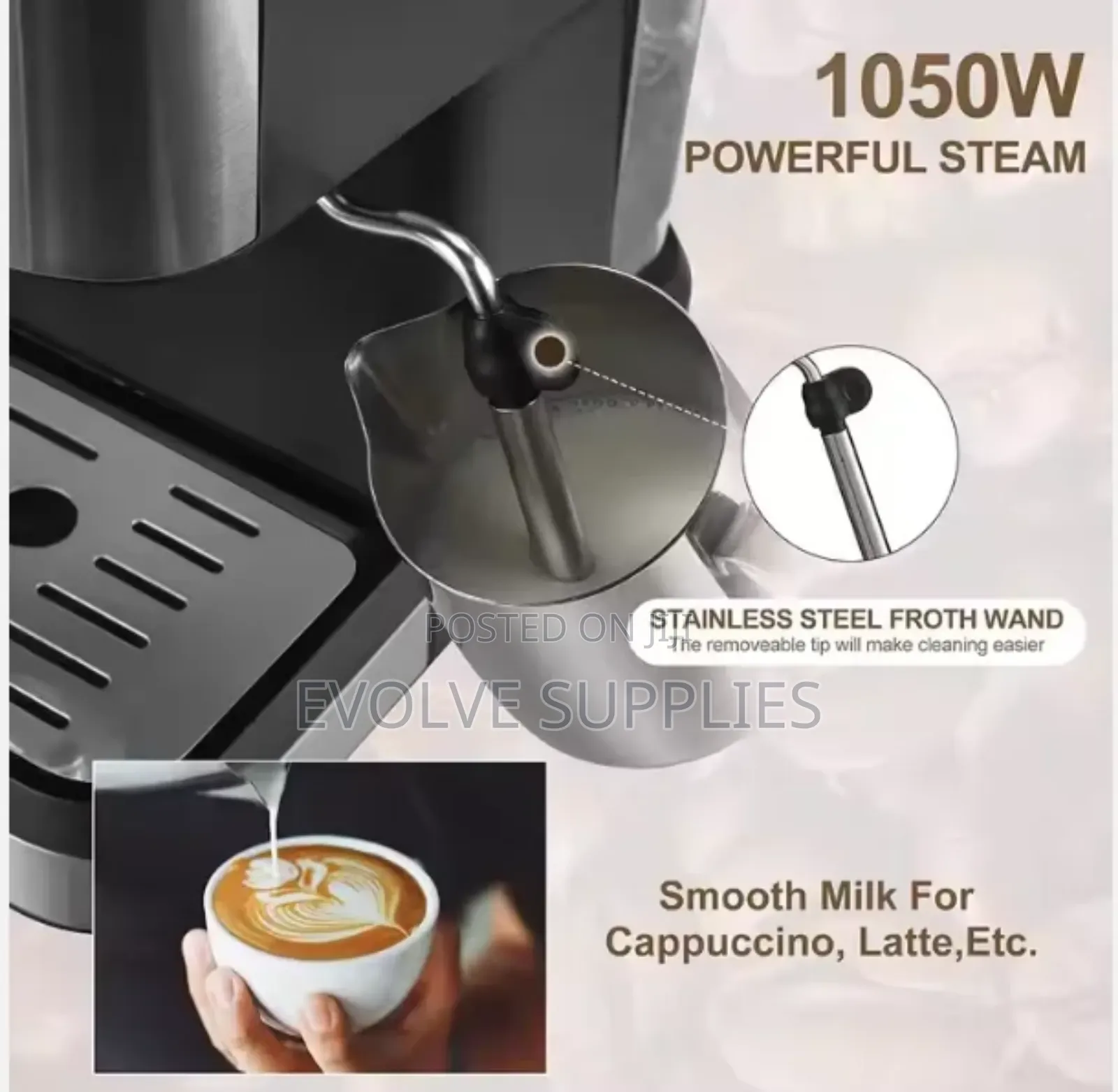 20 Bar Espresso Coffee Machine