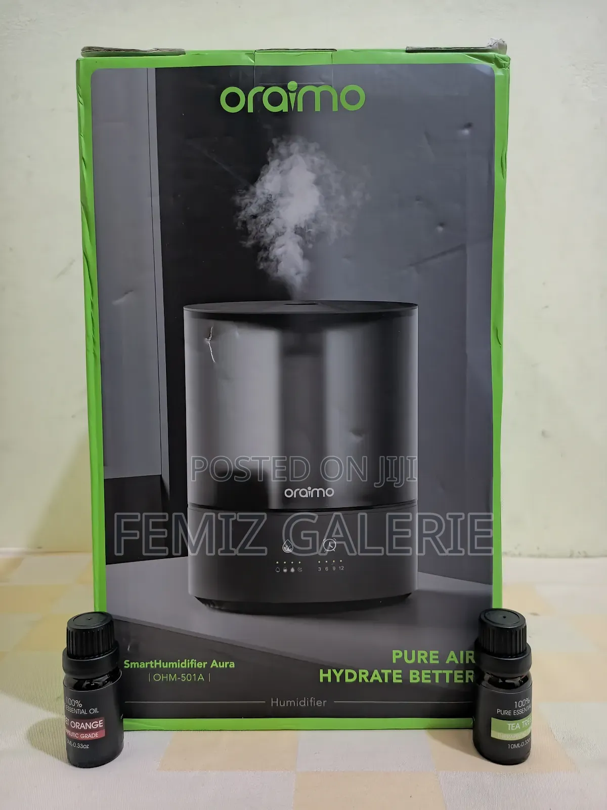 Oraimo Smart Humidifier Aura 4l Plus Essential Oil ×2